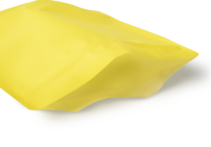 Doypack Soft Touch Żółty