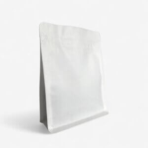 Płaskie Dno Biały Papier błyszczący